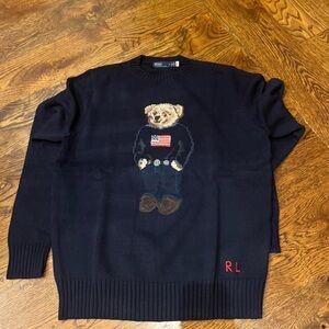 New polo ralph lauren bear sweater
